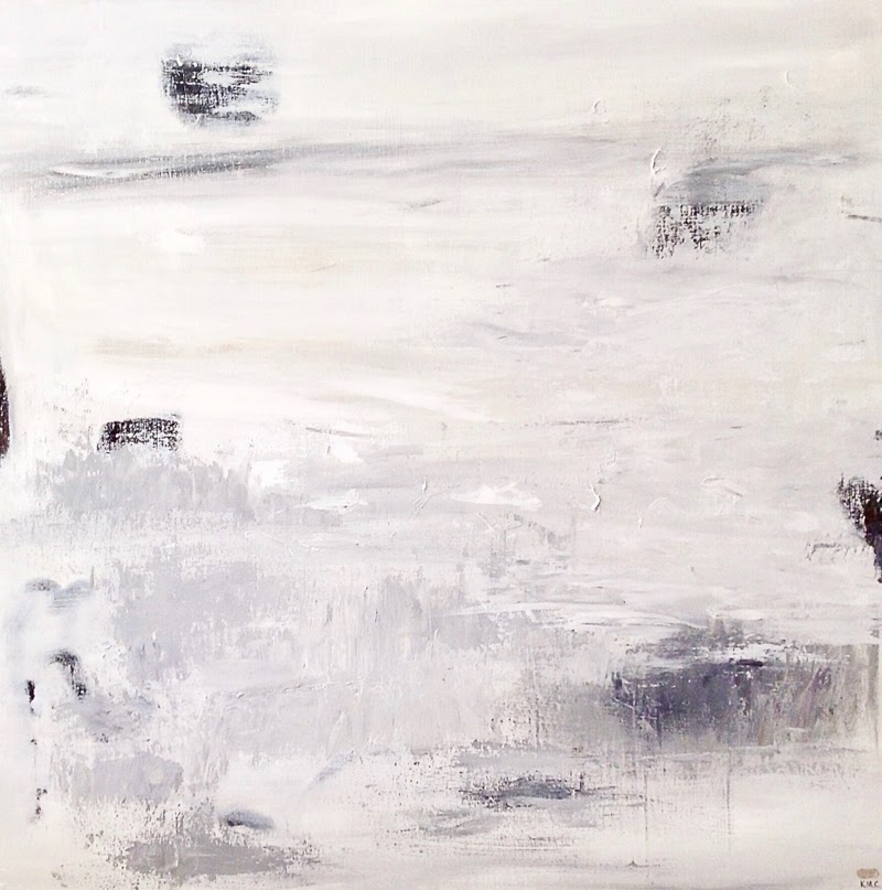 Calm a series of Abstract Paintings by Karin Cutler from Sydney.