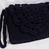 CLUTCH DE CROCHET PRETO