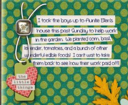 Sabriolet Designs: Grow with Me - My First Digital Scrapbook Page