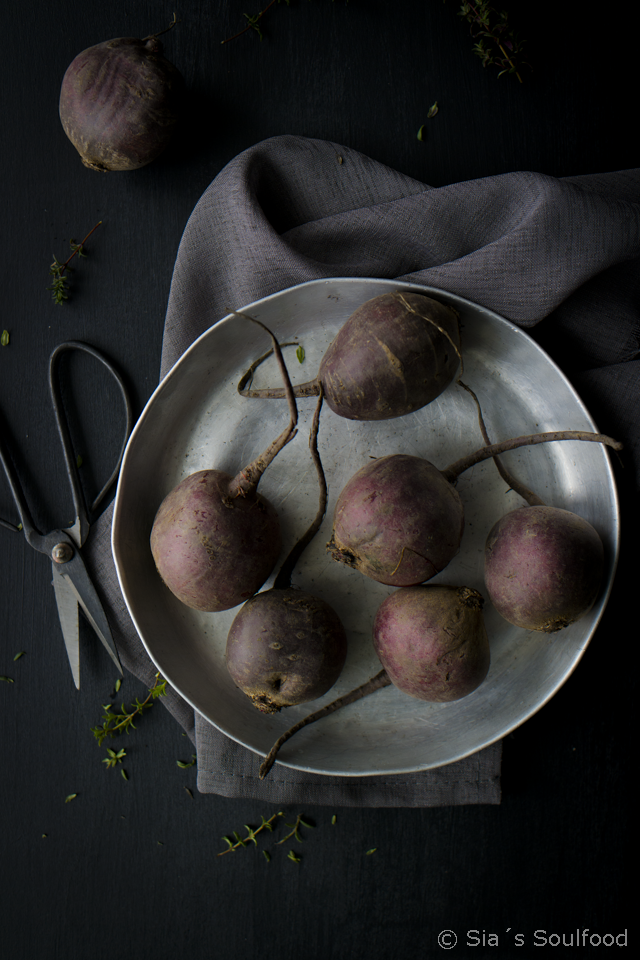 sia´s soulfood foodblog: Rote Bete-Kartoffel-Gratin