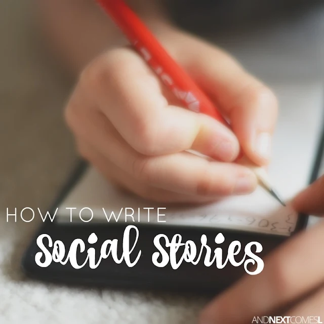 Tips for writing social stories