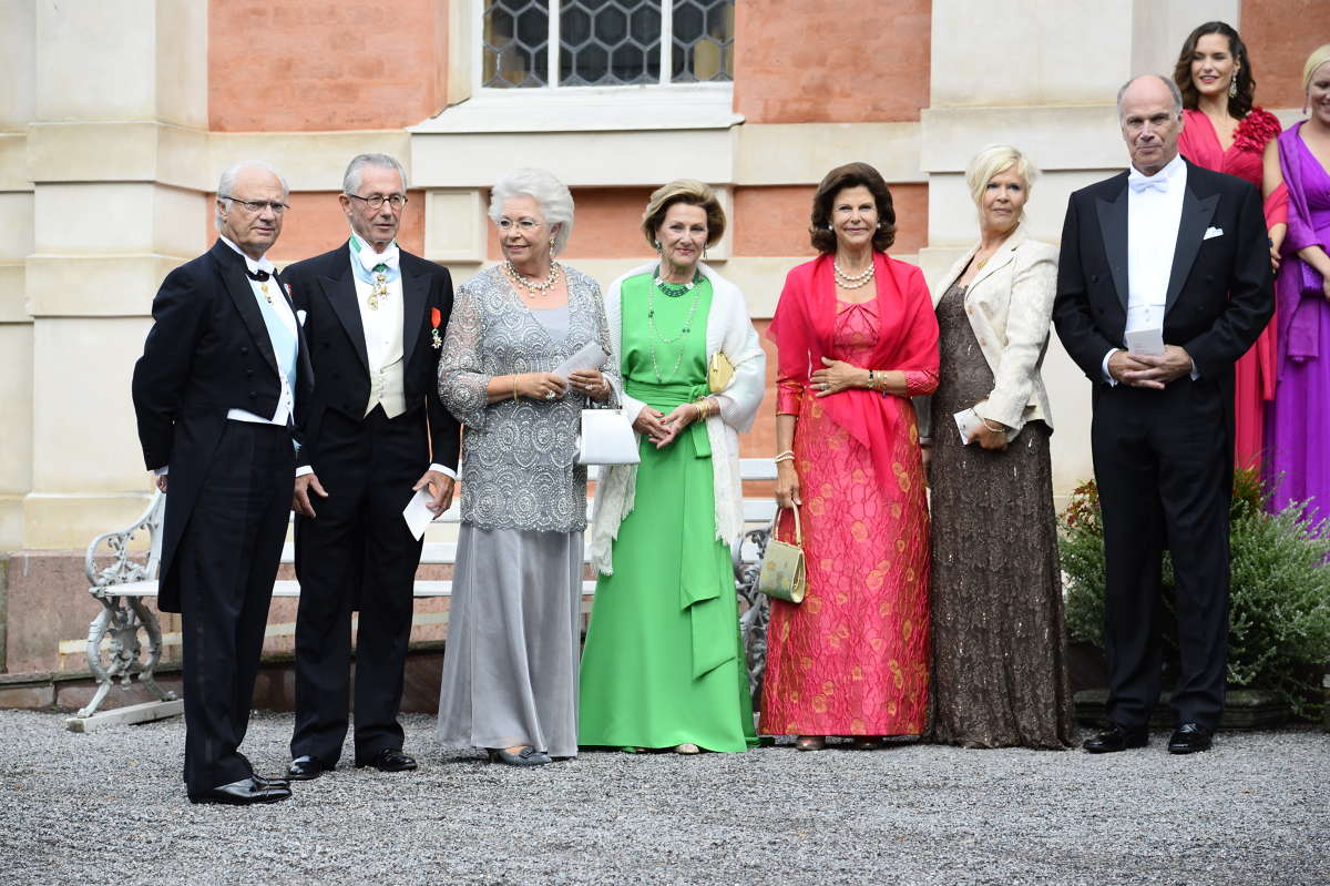 Swedish Royal Family Attends Wedding of Gustaf Magnuson