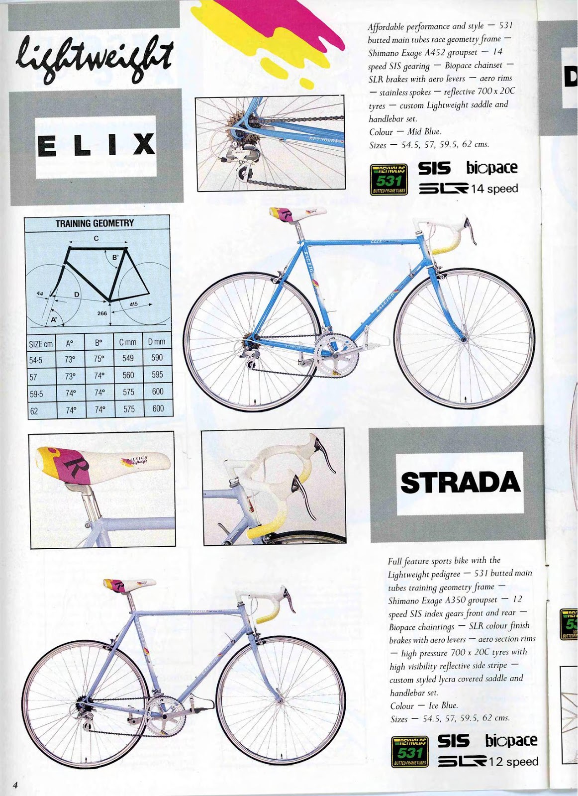 CATALOGUES RALEIGH RALEIGH 1989