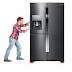 Why are loaded fridges difficult to budge? Because empty space impedes them.