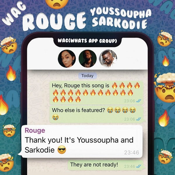 MP3 DOWNLOAD: Rouge – WAG Ft. Sarkodie, Youssoupha