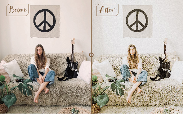 Lifestyle Blogger Lightroom Preset for Mobile and Desktop (DNG, LR)