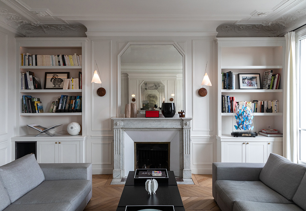 Stylish Paris apartment by atelier daaa