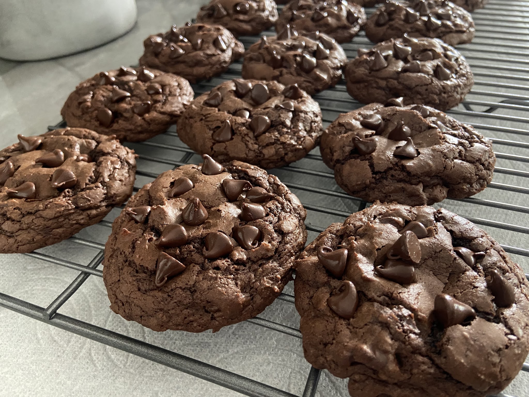 The Pastry Chef's Baking Soft Batch Double Chocolate Fudge Cookies
