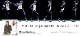 Conheça as 10 páginas mais curtidas do facebook - Michael Jackson