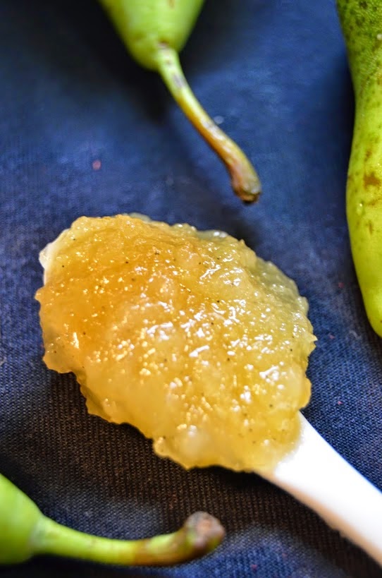 El Rincón de la Mariposa: Compota de Peras y Vainilla