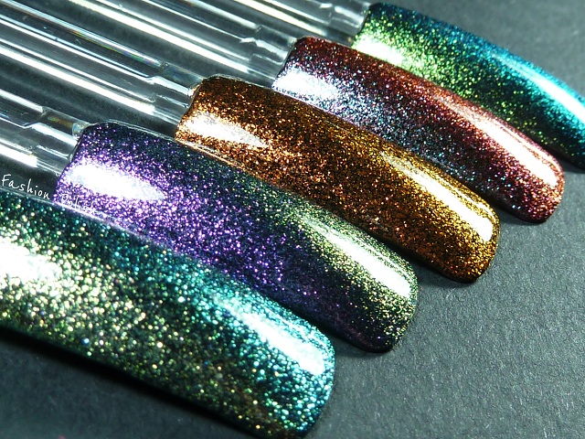 Fashion Polish: Chromatic pigments swatches and review part 2