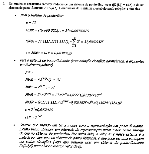 Exercícios Resolvidos: Notação cientifica - Pré - Cálculo