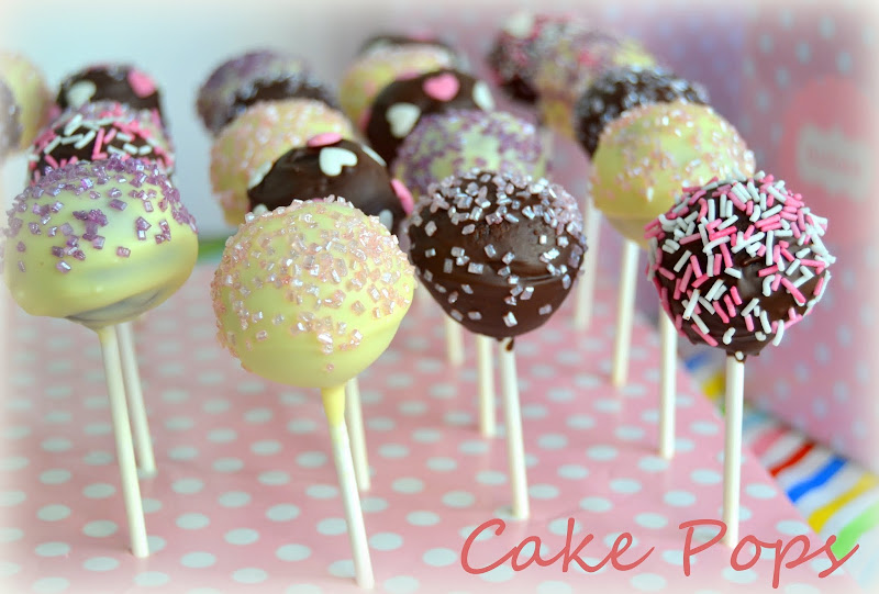 Cake pops, bizcocho para hacer cake pops