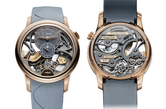 Romain Gauthier Insight Micro-Rotor Squelette Red Gold