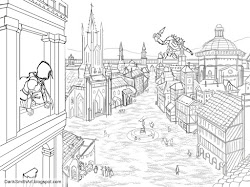 sketch layout robot draw portfolio february darik