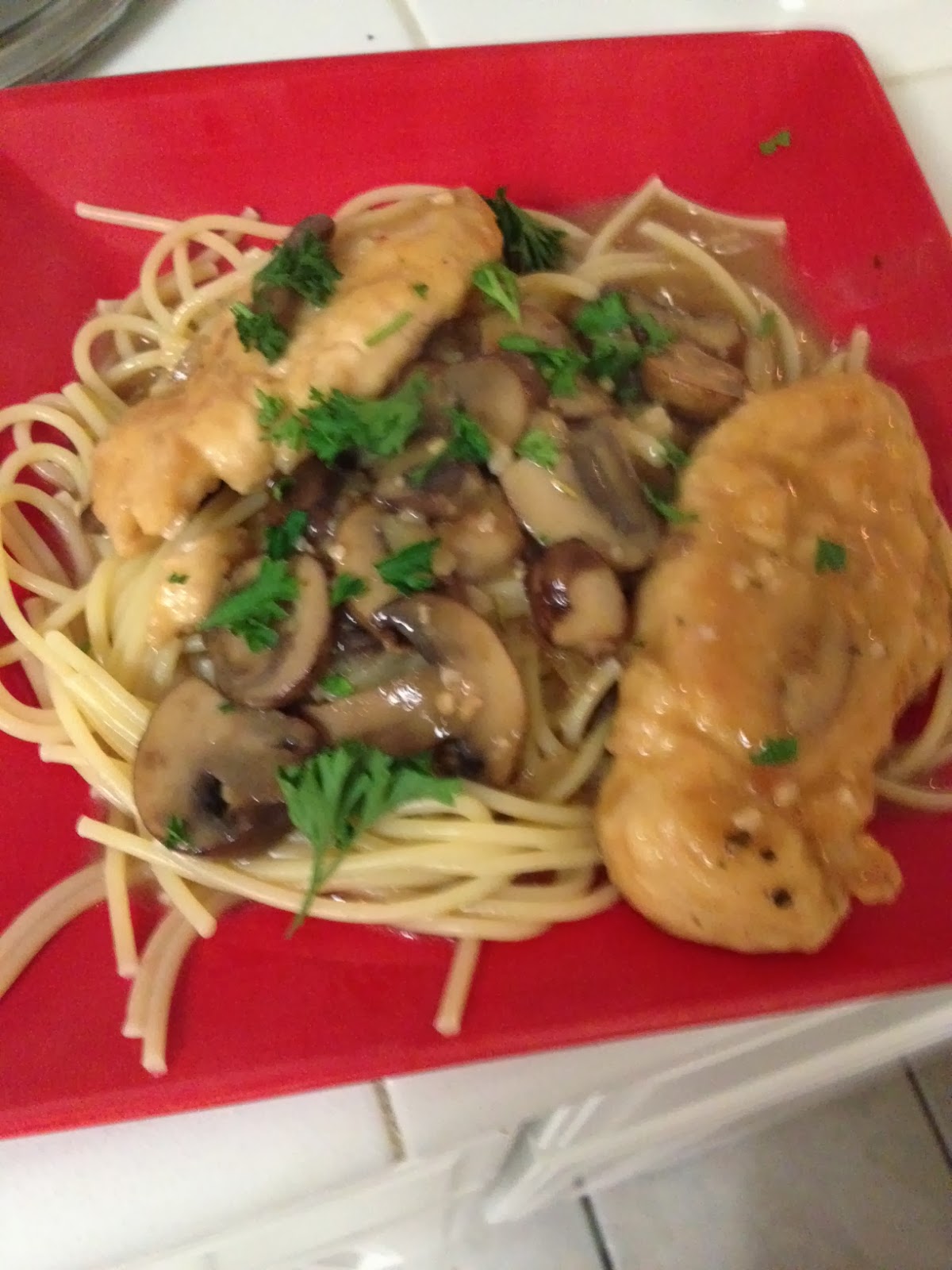 Home Style with a Side of Gourmet My Go to Chicken Marsala