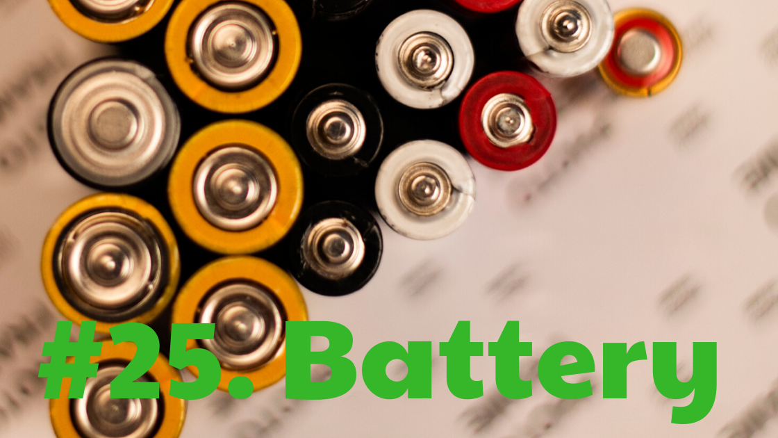 25. How does battery work
