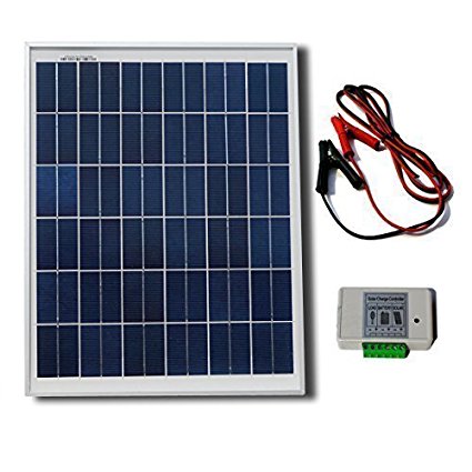 Offgrid Life: 20 Watt - 12 Volt Solar Power system with 400 Watt