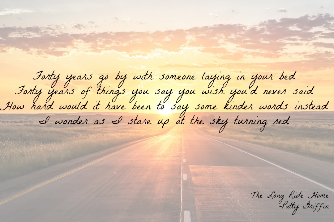 Rambles of an Impatient Girl MusicMonday The Long Ride Home Patty