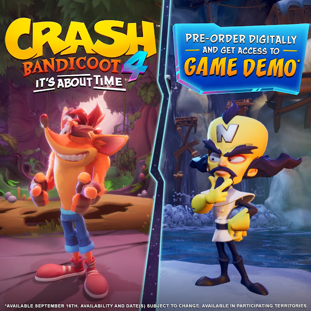 الإعلان عن ديمو للعبة Crash Bandicoot 4 It's About Time سيتوفر في هذا التاريخ على جميع الأجهزة 