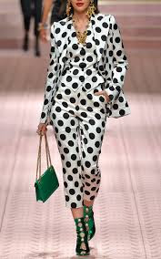 Dolce and Gabbana polka Dot Suit Style: Vest, Jacket and Pants