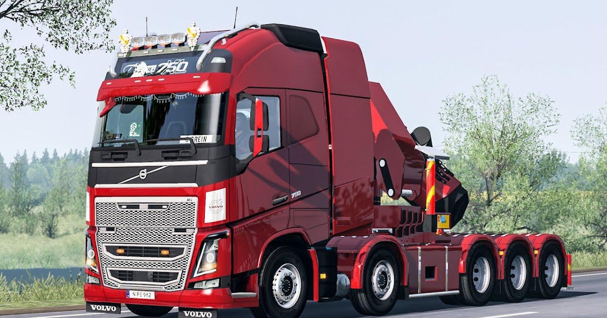 Caminhão - Novo Volvo FH16 2012 Mega Mod Para V.1.40.X By: Remon Pnoill