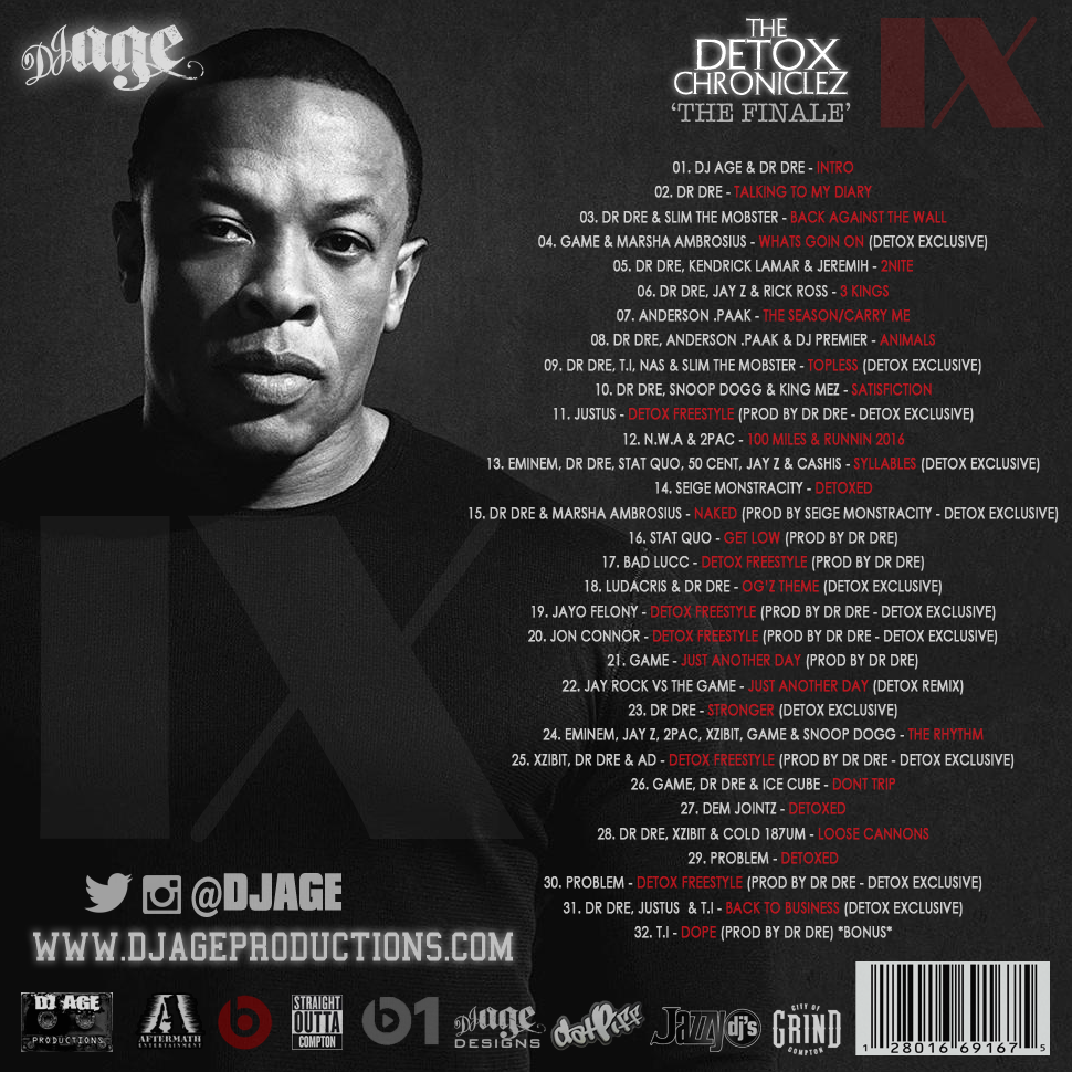 DJ AGE DJ AGE Presents Dr Dre 