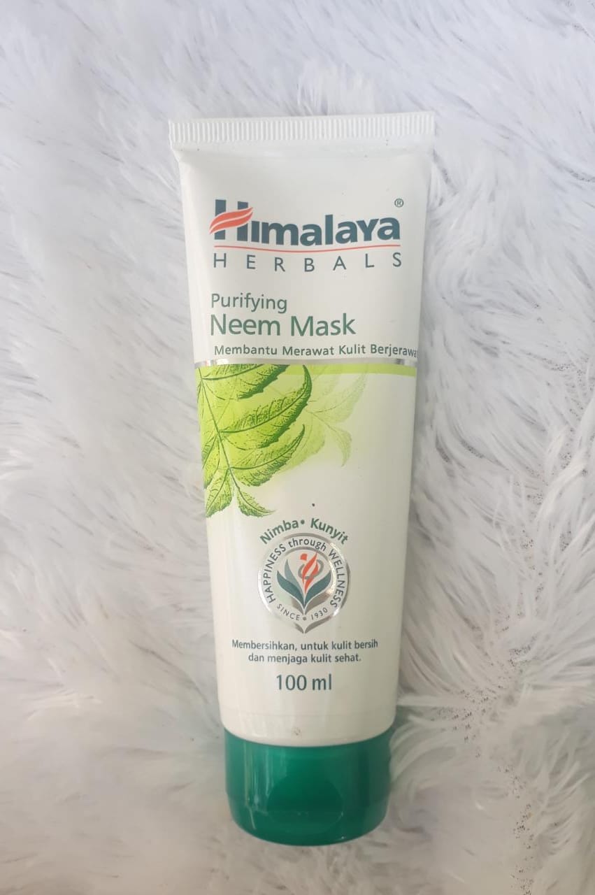 REVIEW HIMALAYA HERBALS PURIFYING NEEM MASK, PURIFYING FACE WASH, DAN