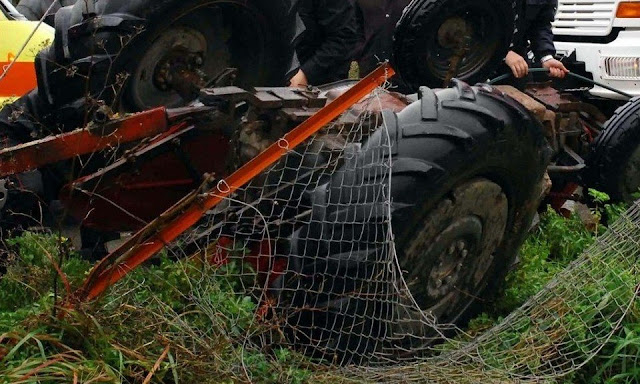 Εκτροπή τρακτέρ στο Άργος Εκτροπή τρακτέρ στο Άργος