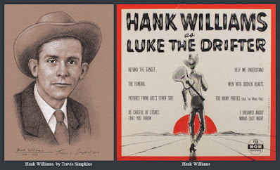 Hank Williams. Country Singer Songwriter. Musician. Grand Ole Opry. by Travis Simpkins