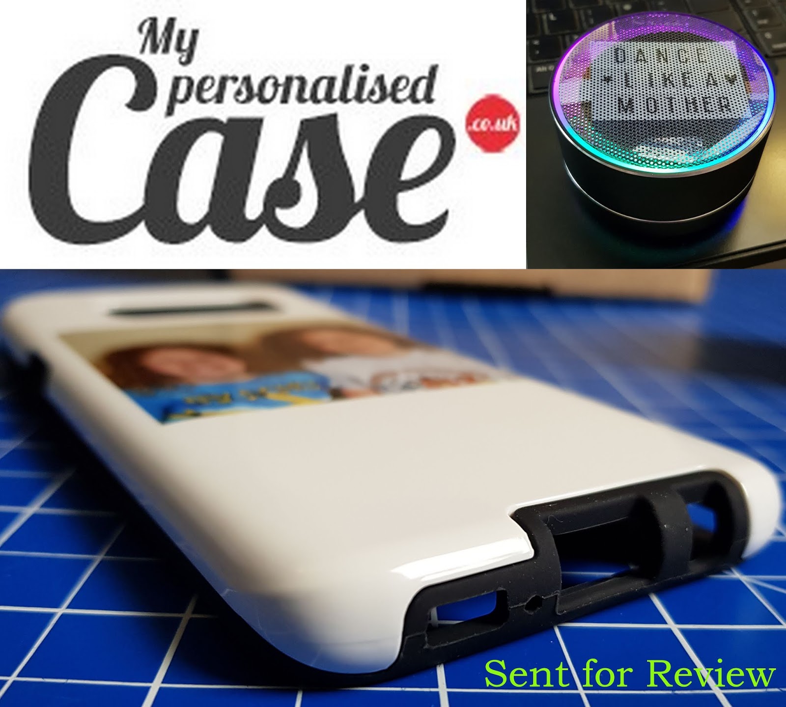 The Brick Castle Tough Phone Case and Personalised Bluetooth Speaker