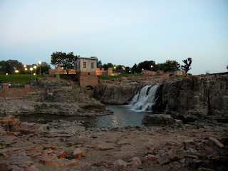 The Falls in downtown Sioux Falls, South Dakota