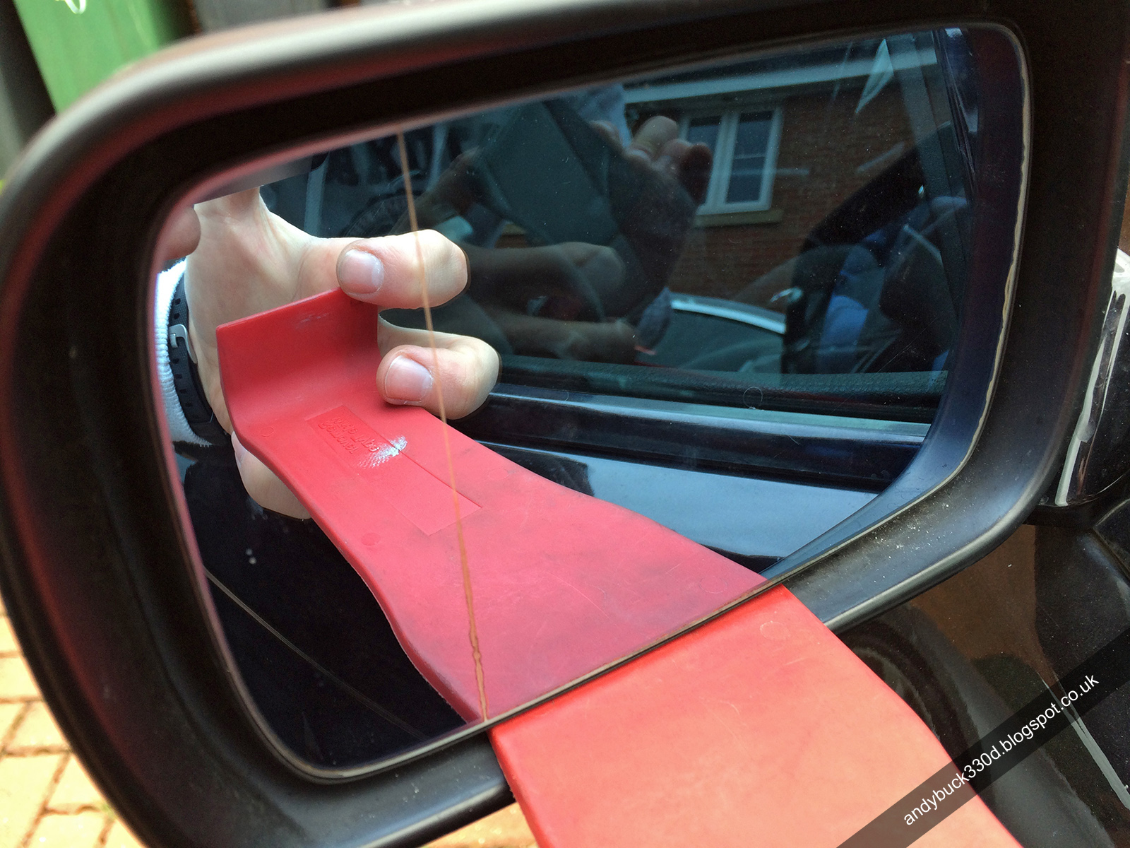 Wing Mirror Cap Resprayed