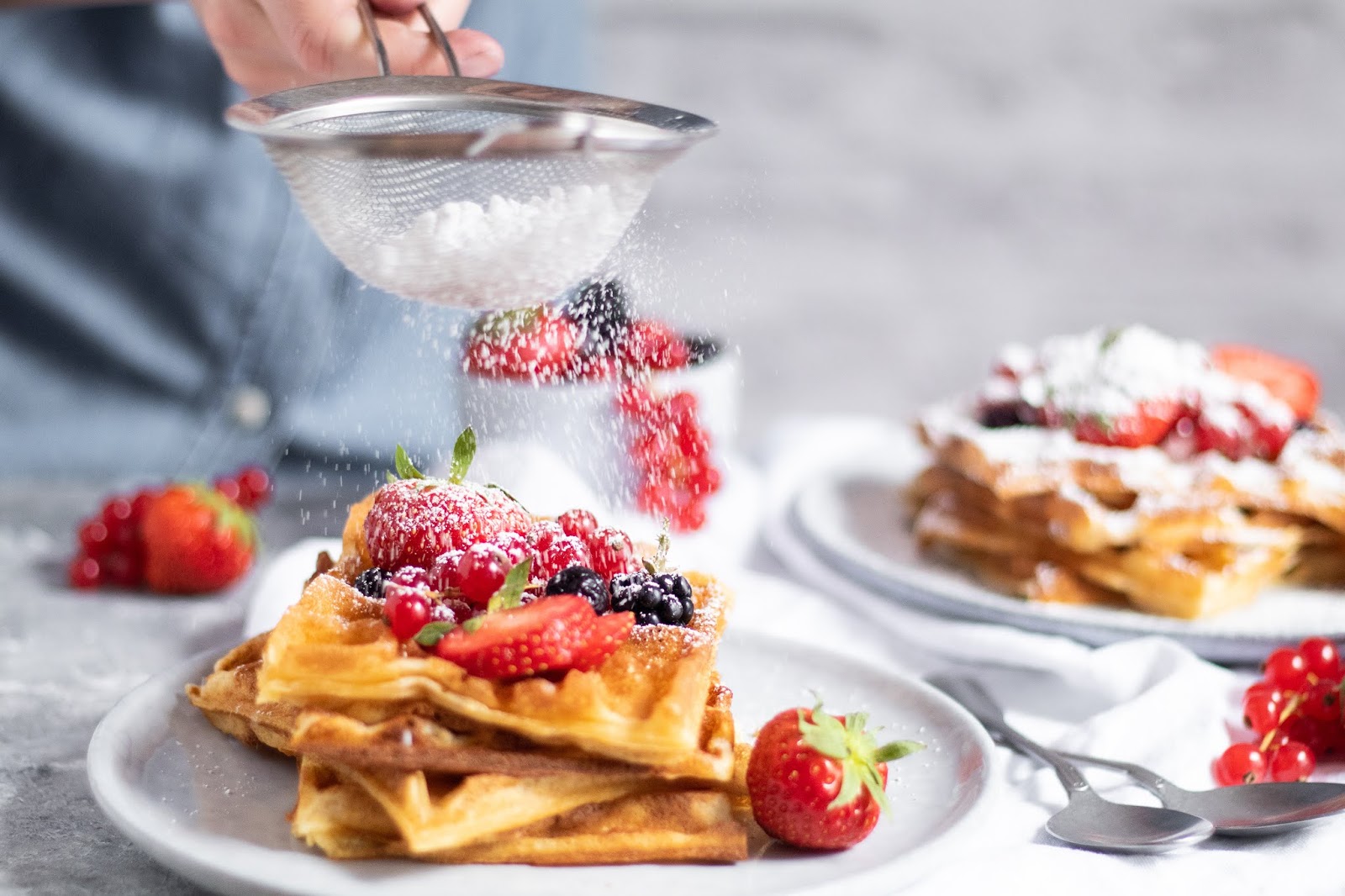 Recette de gaufres de Bruxelles Recette super facile et rapide de délicieuses gaufres de Bruxelles !