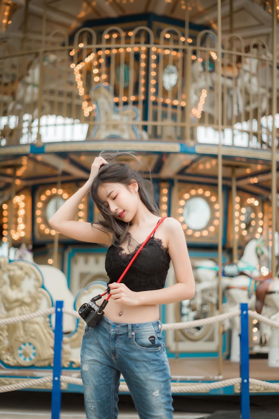 Thailand Hot Girl - Thanyarat Charoenpornkittada - My Memory Childhood Park - TruePic.net - Picture 1