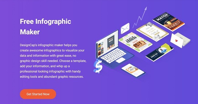 DesginCap - A Free Website to Make Infographics Easily DesginCap - A Free Website to Make Infographics Easily