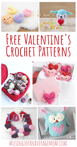 free Valentine's day crochet patterns