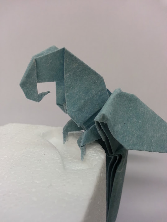 origa-Mania: Origami-Papagei (Manuel Sigro)
