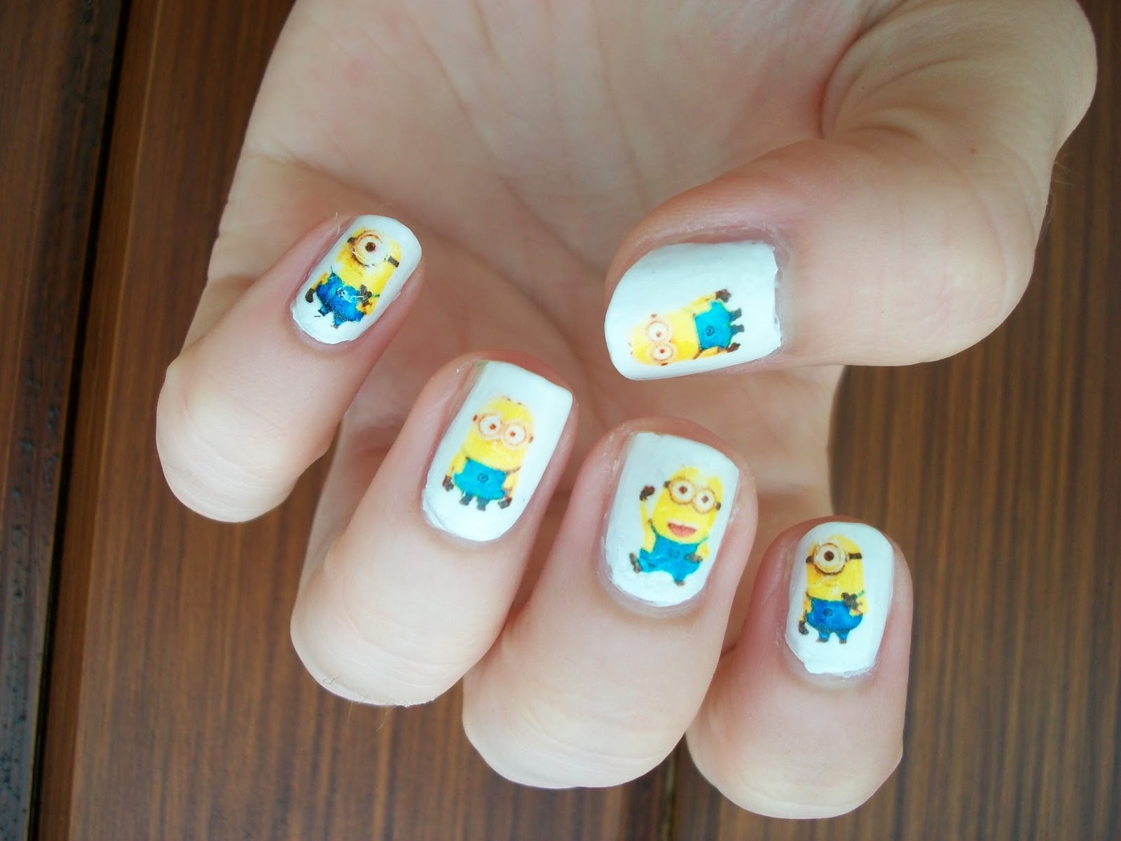 Top 35 Cutest Minion Nail Art Designs Nail Design Ideaz