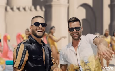 Estrenan Maluma y Ricky Martin el video musical No se me quita