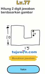 Hitung 2 Digit Jawaban Berdasarkan Gambar Brain Out