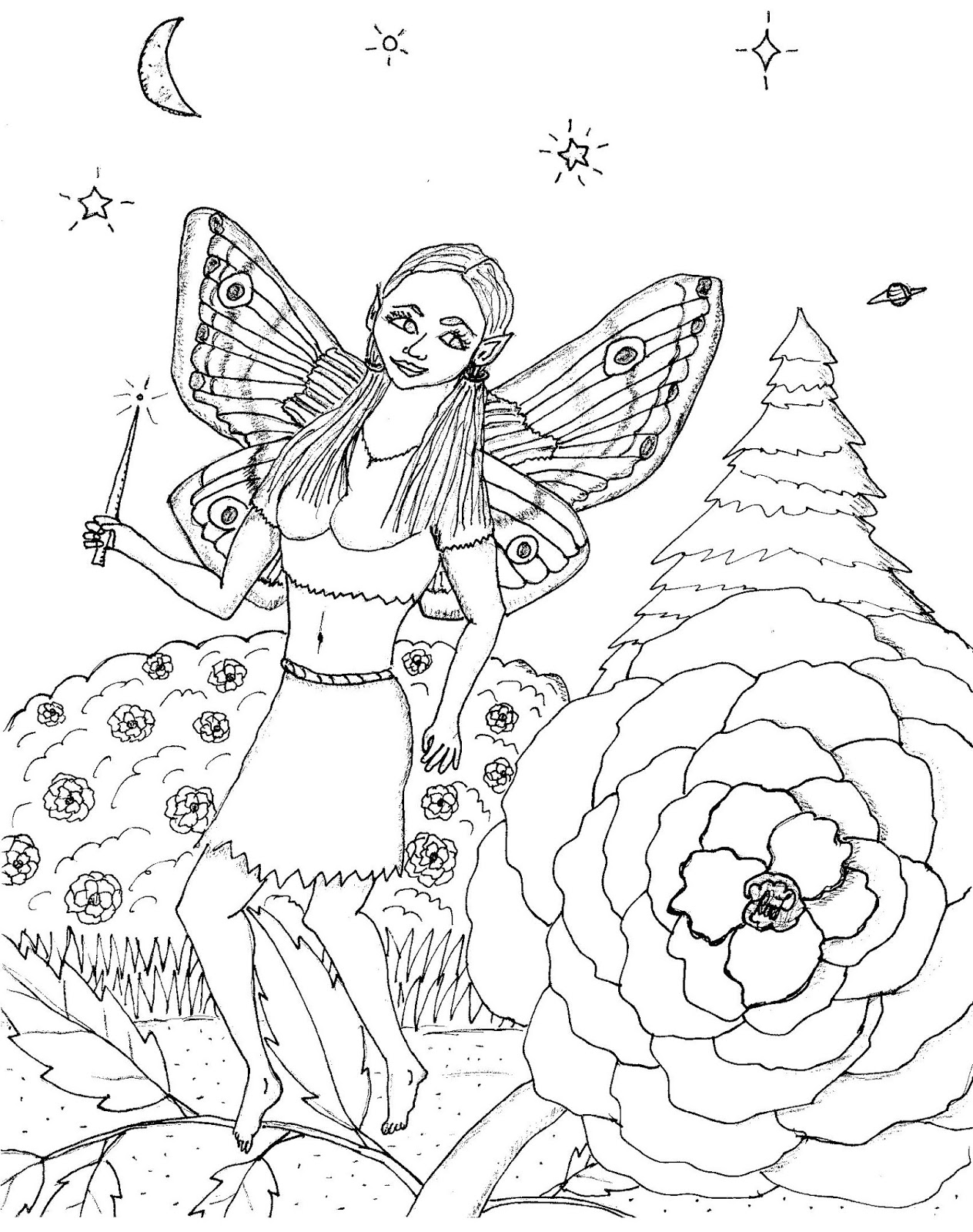 Robin's Great Coloring Pages: Fantasy Coloring Pages for Wizarding Dayz