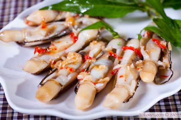 Cách làm ốc móng tay xào cay ngon miệng, đậm đà