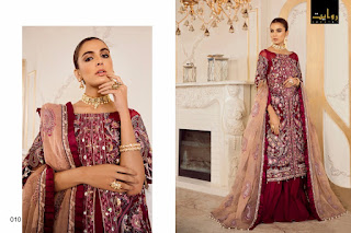 Rawayat Damask x Rouche pakistani Suits catalog