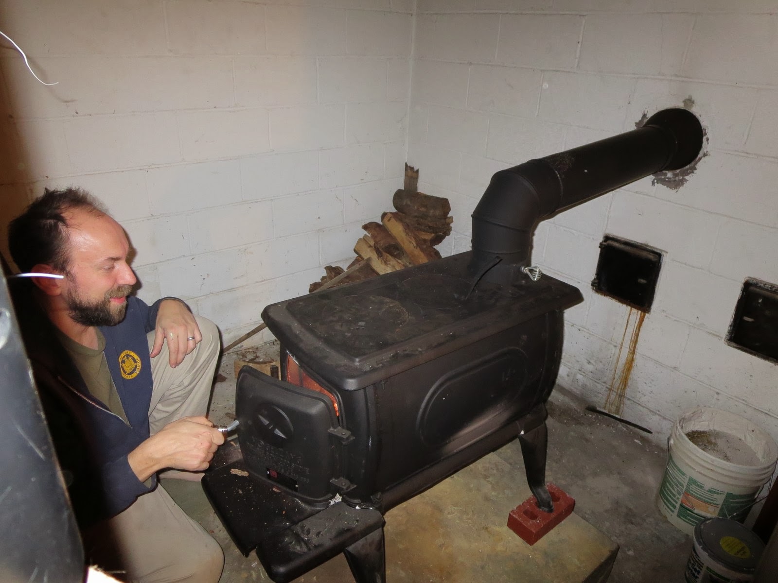 Abigail's Alcove: New Wood Stove