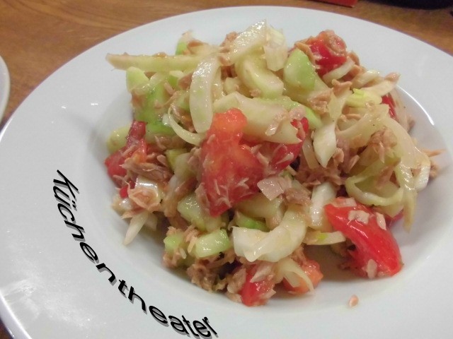 Küchentheater: Fenchel-Salat mit Thunfisch