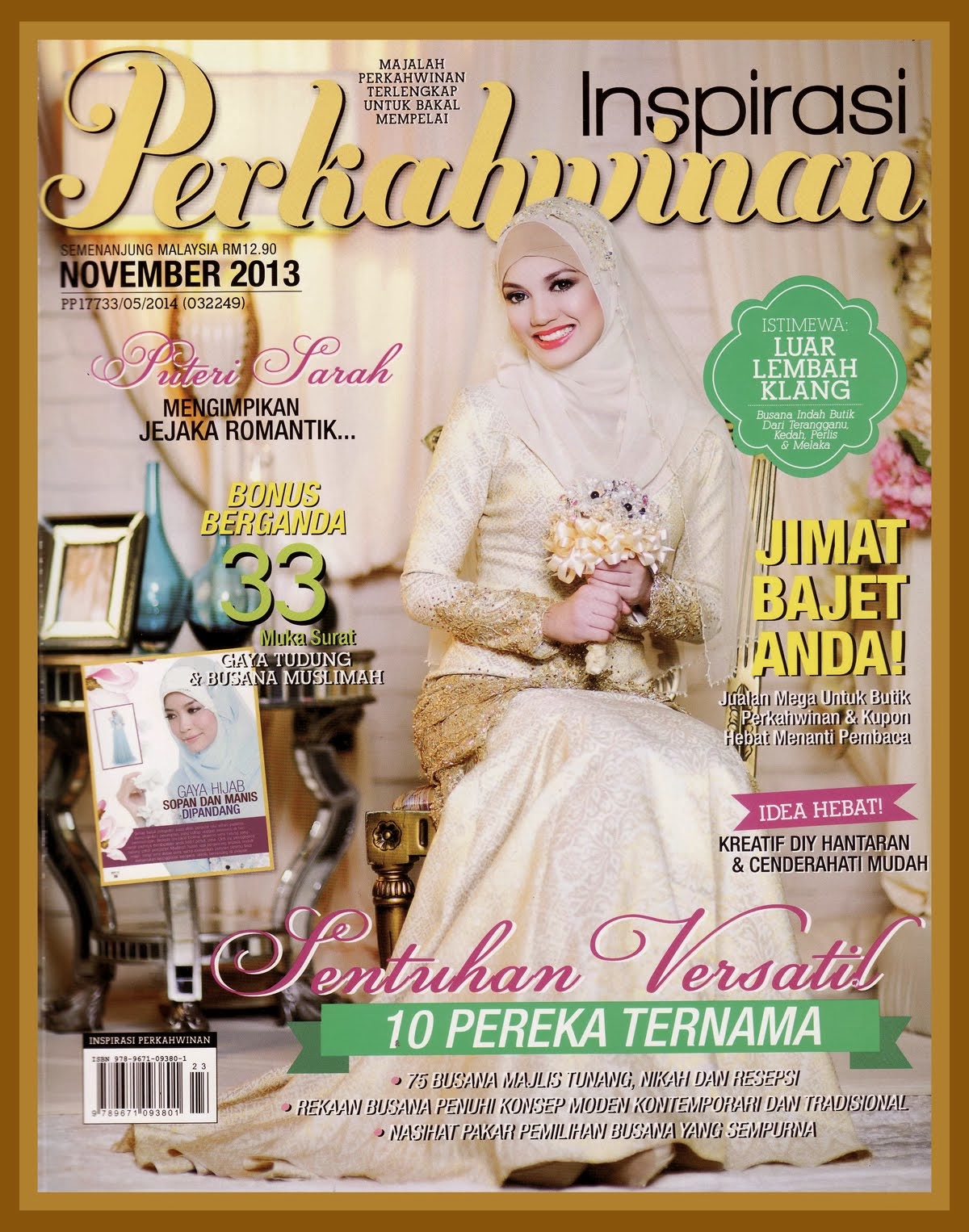 Cover Majalah Inspirasi Perkahwinan - November 2013