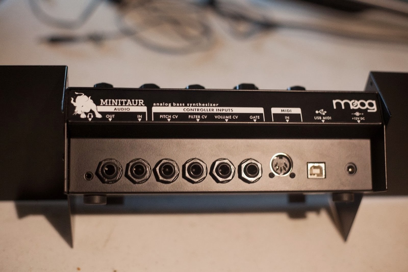 MATRIXSYNTH Moog Minitaur Bass Synth W/ RACK MOUNTS