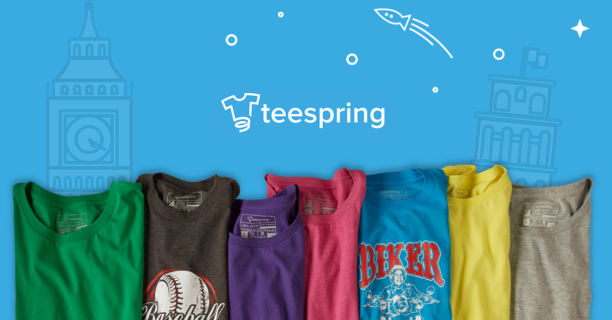 Asociar autoridad Opuesto Sólo Pienso En Camisetas: Teespring / El líder global en venta de camisetas  personalizadas online llega a Europa