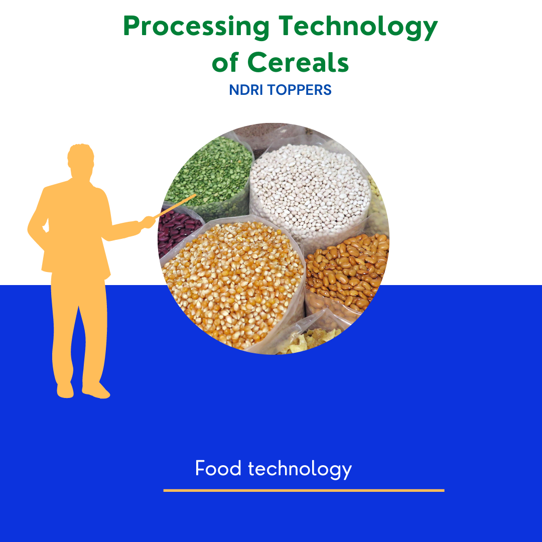 Processing technology of cereals
